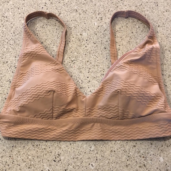 NEW Aerie Women’s Swimsuit Bikini - Nude - Size L - Picture 4 of 6